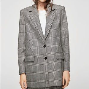 Mango | Check Blazer